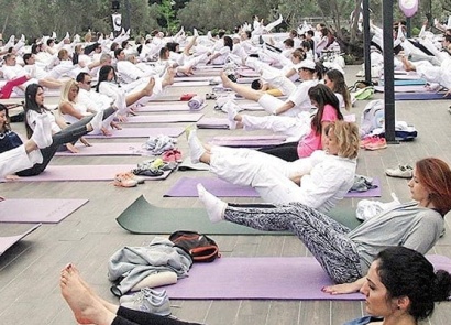 Kazdağları’nda yoga festivali